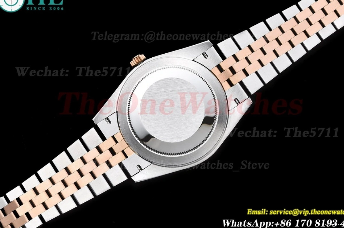 36mm White Rmn SS GMF A2824 RG 126231 Datejust 0502